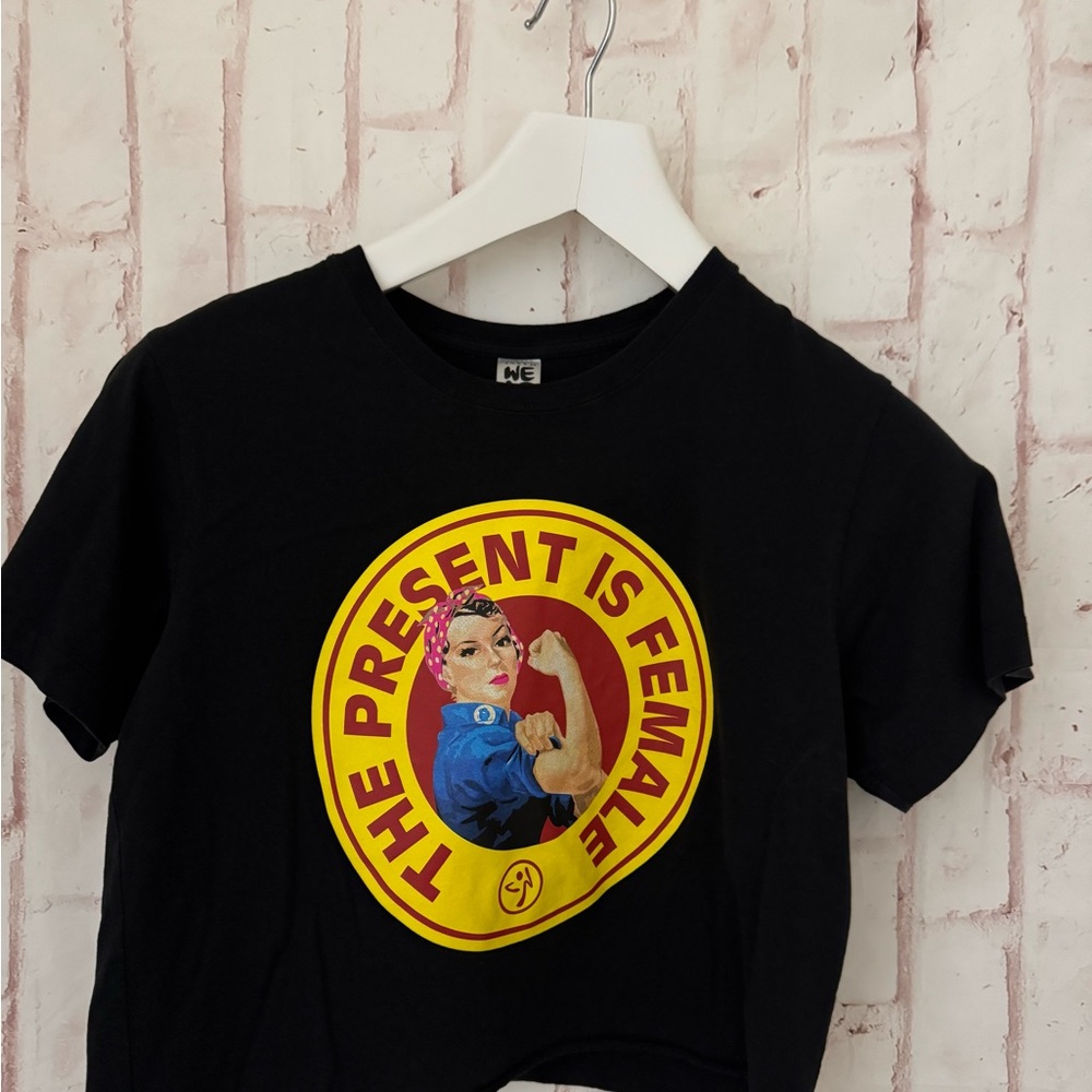 Zumba Black Graphic T-Shirt